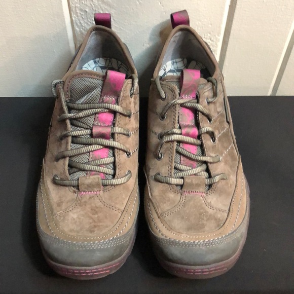 Merrell Shoes - Merrell Brown Stone Women's Casual Lace Up Leather Shoes